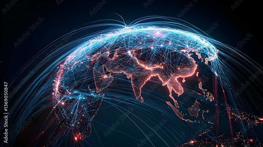 Poster abstract global network visualization