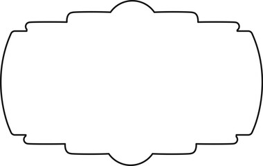 Elegant Retro Frame Template