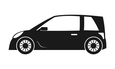 Fototapeta premium Small car icon design vector
