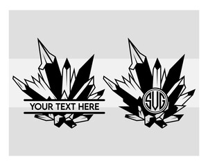 Crystal svg, Gem, Crystal silhouette, Celestial svg, Gemstone, Jewel Crystals, Crystals Files for Cricut, Diamond, Magic Crystals, Clipart, Outline, Cricut, Vector Crystal, Eps, Monogram, 