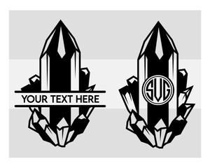 Crystal svg, Gem, Crystal silhouette, Celestial svg, Gemstone, Jewel Crystals, Crystals Files for Cricut, Diamond, Magic Crystals, Clipart, Outline, Cricut, Vector Crystal, Eps, Monogram, 
