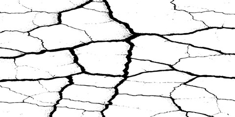 Black and white grainy halftone texture. Dust overlay textured scratched glitch effect for design vector Distress Grunge Texture. Seamless Pattern. Halftone Old, Retro Background. Broken, Cracked.  