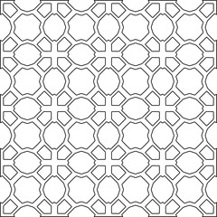 Fototapeta premium Abstract patterns.Abstract forms from lines. Vector graphics for design, prints, decoration, cover, textile, digital wallpaper, web background, wrapping paper, clothing, fabric, packaging, cards.