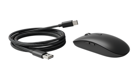 usb cable isolated on white