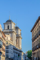 Urban landscape, architecture in Madrid, Spain