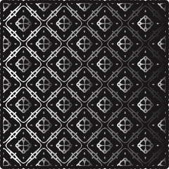 Pattern on metal. Abstract metallic background. Wallpaper with repeat pattern.