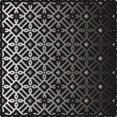 Pattern on metal. Abstract metallic background. Wallpaper with repeat pattern.