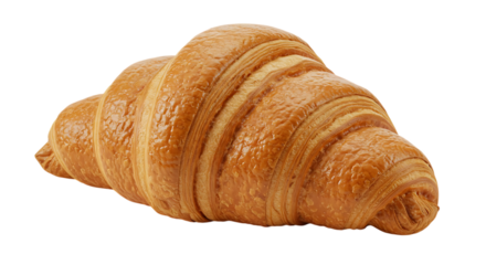 croissant isolated on white background