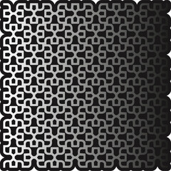 Pattern on metal. Abstract metallic background. Wallpaper with repeat pattern.