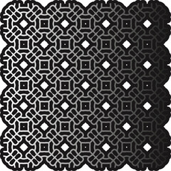 Pattern on metal. Abstract metallic background. Wallpaper with repeat pattern.