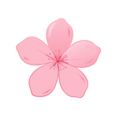 Whimsical Blossoms: A Playful Tree and Petal Collection