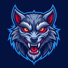 wolf head mascot