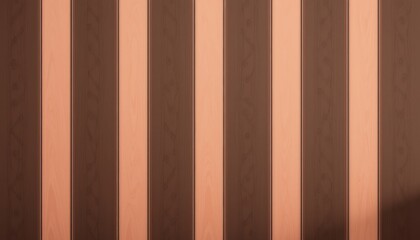 Warm Peach and Dark Brown Vertical Striped Design Elegant Texture Background
