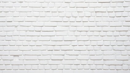 Textured White Brick Wall Background