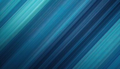 Abstract Diagonal Stripes Teal and Navy Blue Textured Background