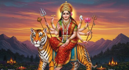 Goddess Durga &ndash; The Divine Warrior of Strength and Protection