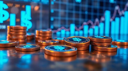 AI-Enhanced Trading Visualization – Global Finance and Cryptocurrency Market Trends