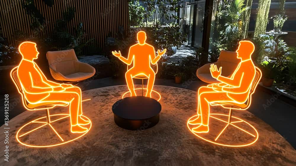 Poster virtual language learning app enhances conversation through ar generative ai