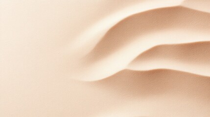 Soft, light beige cosmetic cream texture