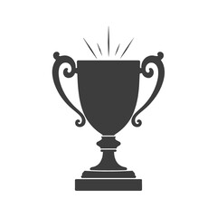 Trophy Icon Symbol of Victory and Achievement