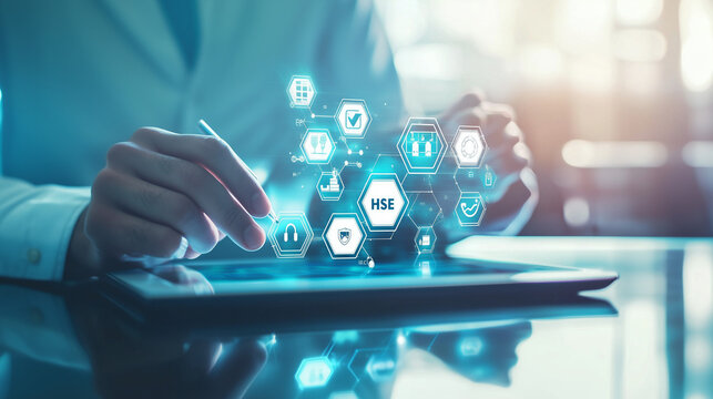 Digital Tablet HSE Management System Health Safety and Environment Compliance