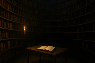 The library with no index