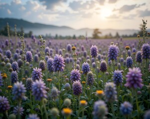Obraz premium field of lavender