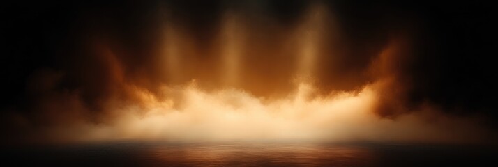 Fiery, Smoky Atmosphere