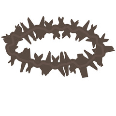 The crown of Thorn.