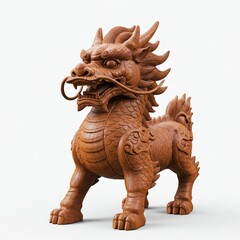 chinese lion statue