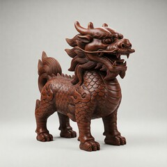 chinese lion statue
