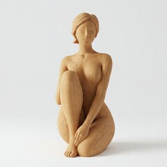 nude woman with naked body