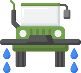 sprayer Illustration on a white background.