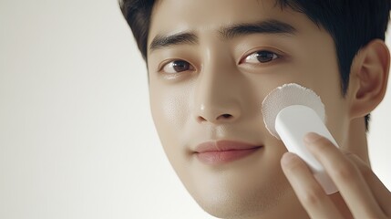 Studio skincare routine video bright close-up beauty tips for glowing skin