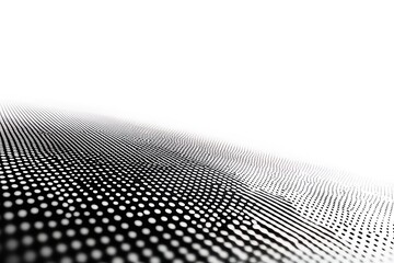 Abstract halftone pattern background with perspective effect for creative design projects