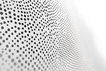 Perforated metal sheet with circular holes pattern background for modern design projects