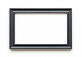 Elegant Black Picture Frame for Art Display and Minimalist Home Decor, Perfect for Living Room or Office Setting