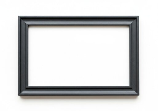 Elegant Black Picture Frame for Art Display and Minimalist Home Decor, Perfect for Living Room or Office Setting