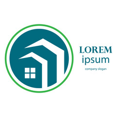 simple and elegant housing logo design