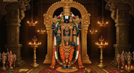 Lord Venkateswara – The Deity of Tirupati Balaji