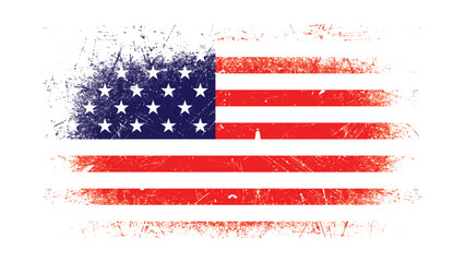 american flag grunge