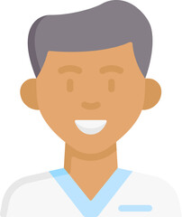 nurse Illustration on a white background