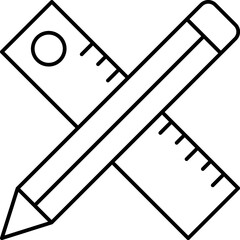 pencil Illustration on a white background