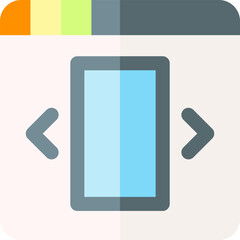 ui design Illustration on a white background