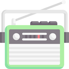 radio Illustration on a white background (1)