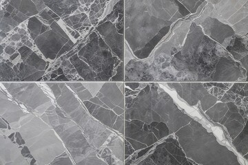 Elegant Grey Marble Texture for Luxurious Wall Tile Design and Sophisticated Interior Decor