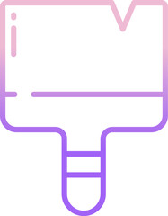 brush Illustration on a white background.