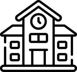 campus Illustration on a white background.