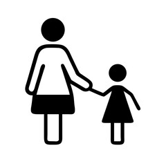 Mom mama mother's day icon clipart silhouette, icons, silhouette