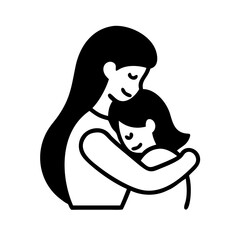 Mom mama mother's day icon clipart silhouette, icons, silhouette